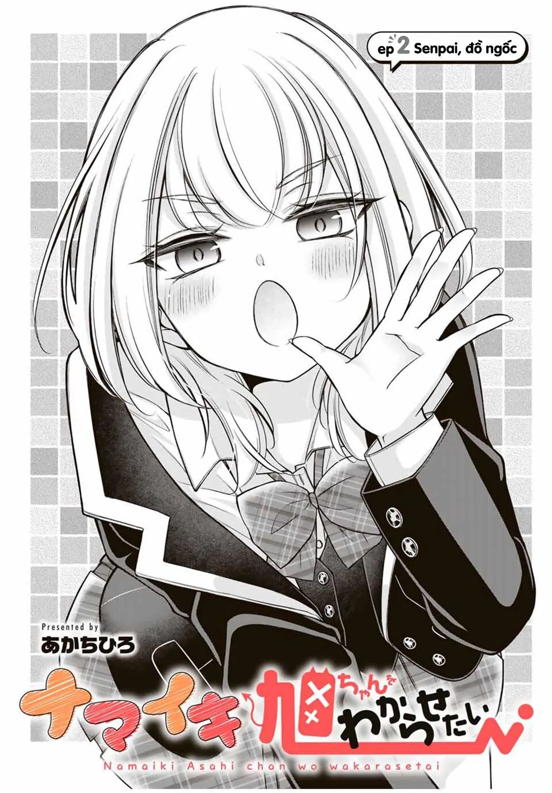 Namaiki Asahi-Chan Wo Wakarasetai - chap2 - Trang 3